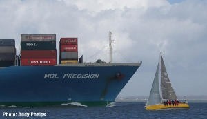 If you are close the radar may skip right over you © Beneteau http://www.beneteau.com/
